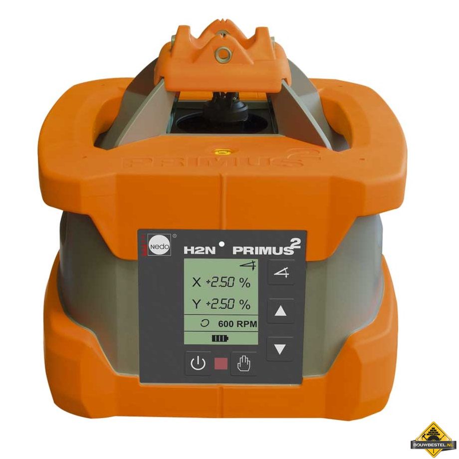 Nedo Primus 2 H2N rotatielaser met Commander 2 H2N laserontvanger