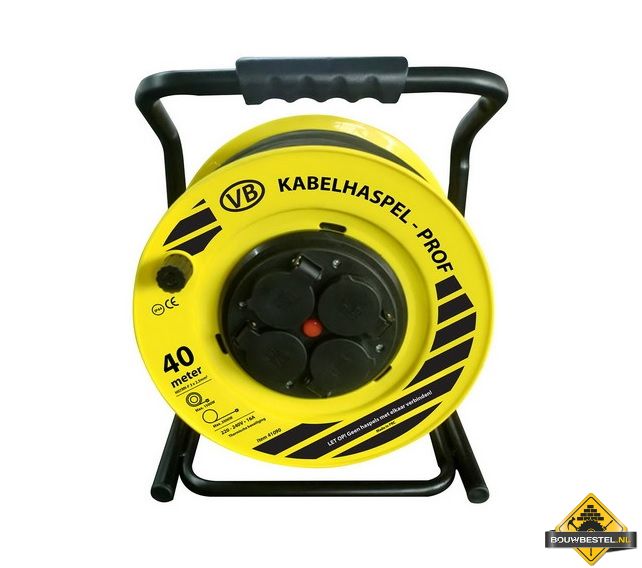Professionele Kabelhaspel 3x1.5mm2