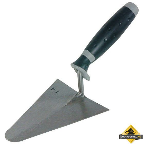 Punttroffel SUPER PROF rond 140 mm SUPERSOFT-greep RVS