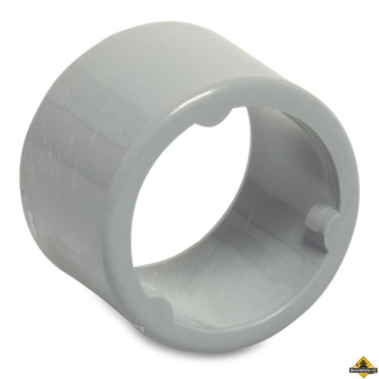 Verloopring PVC-U 32 mm x 40 mm lijmmof x spie grijs KOMO