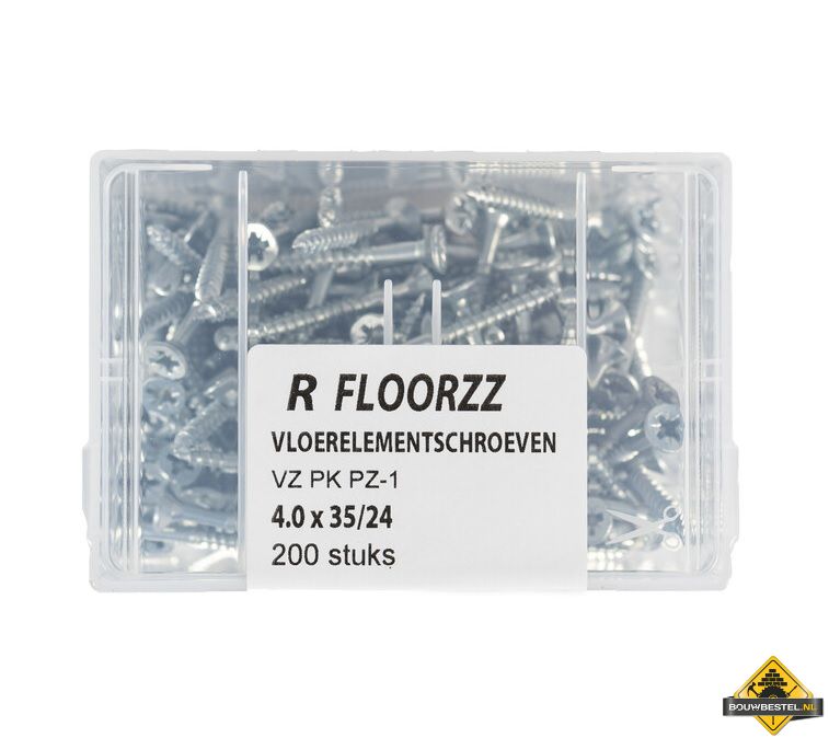 R Floorzz schroeven 4.0 x 35 (200 stuks)