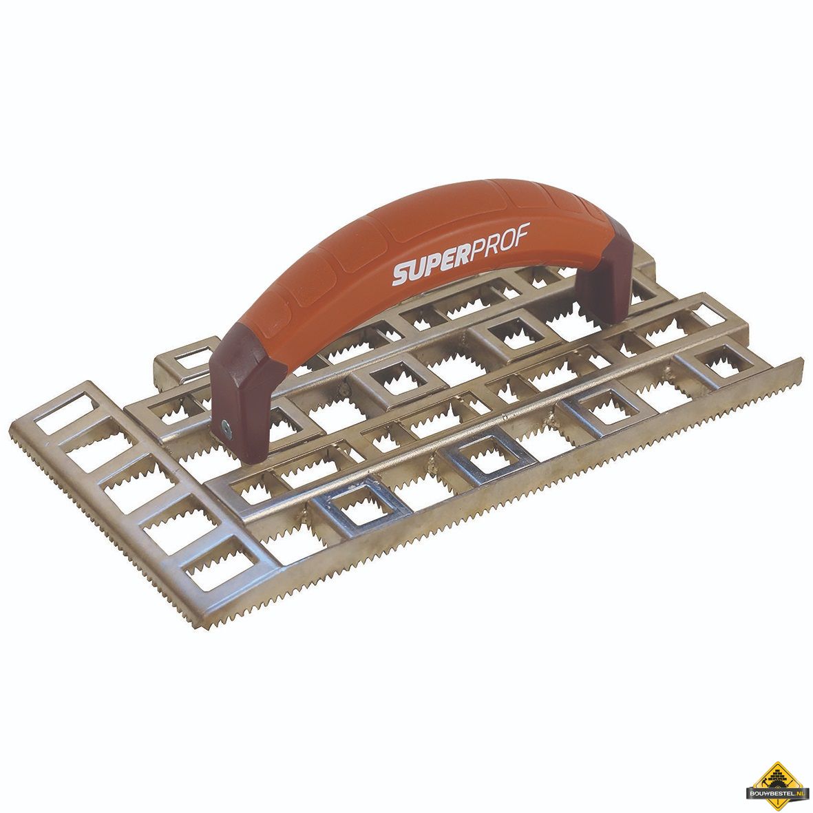 Rabatschaaf SUPER PROF 280x140x15mm getand RVS