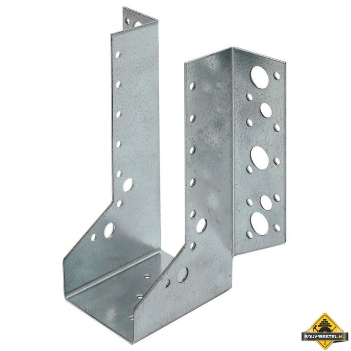 Raveeldrager Zwaar 59X138 115x2 (Voor houtmaat ca. 59x146/156mm) Sendzimir verzinkt - per stuk