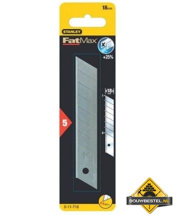 Stanley fatmax reserve afbreekmes 18mm 10 st
