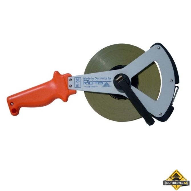 Richter RVS meetband met bandeinde B in Y-frame - 50 m