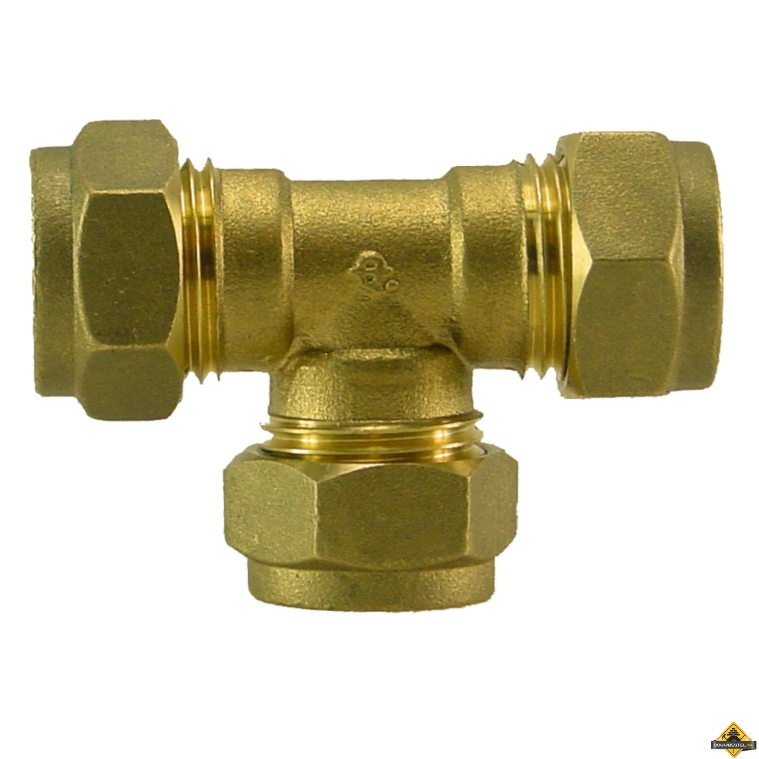 Riko P-703 messing knel teestuk 15x15x12