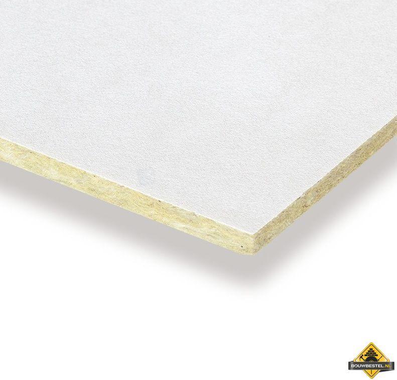 Rockfon Lithos Vlak Inleg A15/A24 600x600x15mm aw0.9 - 11.52m2
