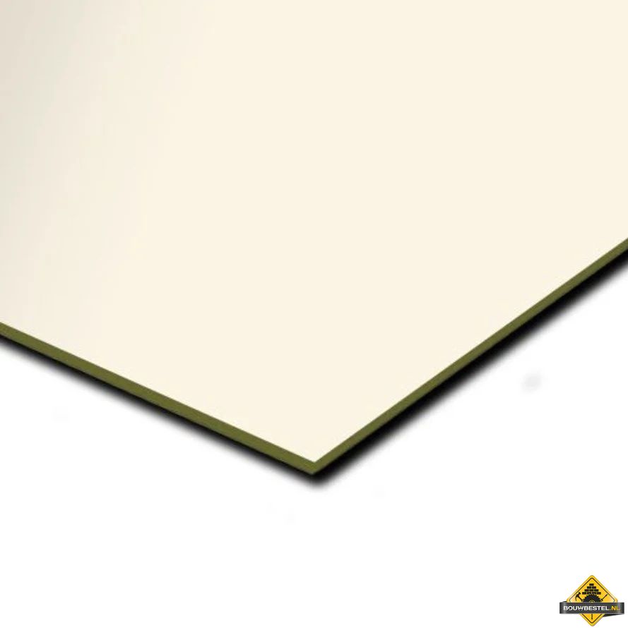 Rockpanel 6mm uni RAL 9001 Creme Wit 305 x 120 cm