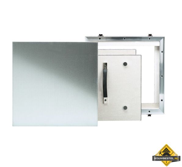 RUG Inspectieluik AluRapid F90 - 2x25mm GKF voor kanaalwanden 500x500mm (22-544)