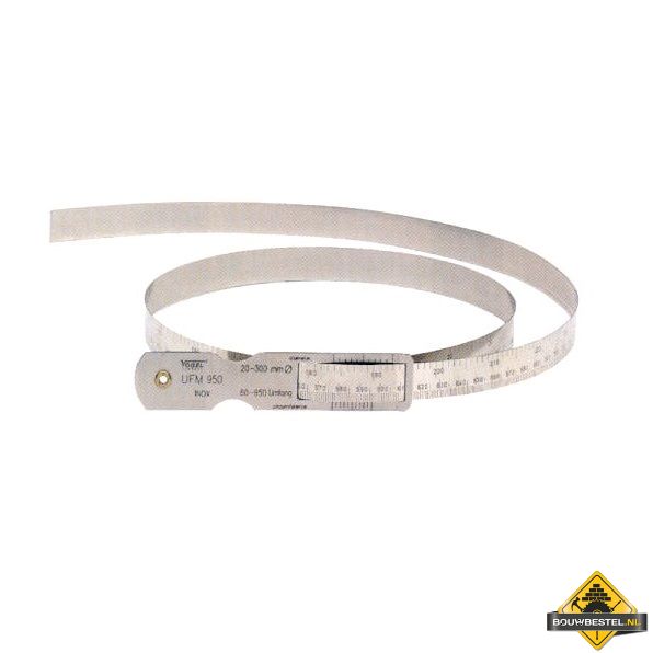 RVS omtrekband - ø 300 - 700 mm