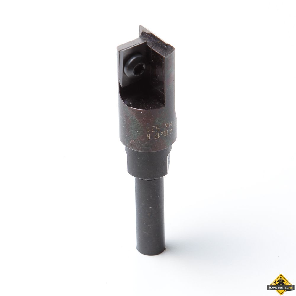 Scharniergroeffrees HM C16 12x18mm Schacht 8mm