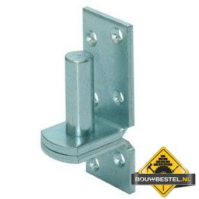 Plaatduim Pen Diameter: 16X45mm Elektrolytisch verzinkt - per stuk