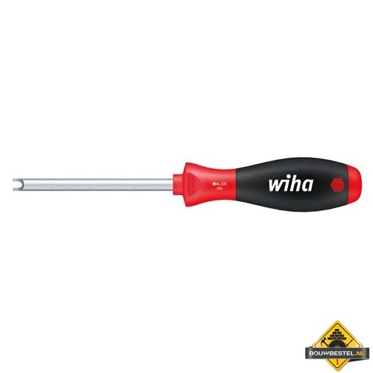 Wiha Schroevendraaier SoftFinish sleufkop voor sleufmoeren (32357) M5 x 125 mm (UITVERKOOP, OP = OP)