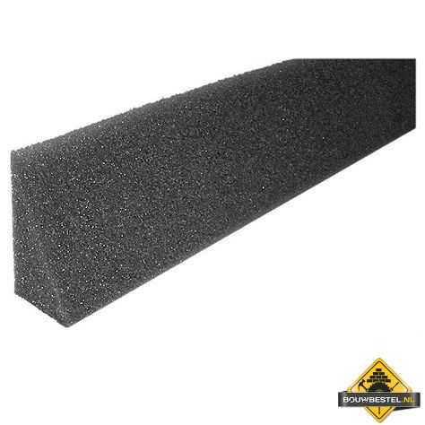 Schuimstrook 60 mm antraciet L=100 cm