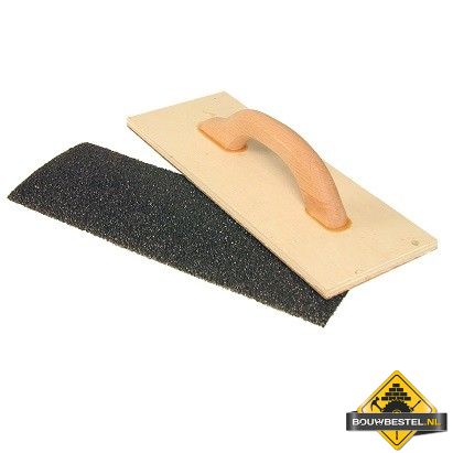 Schuurbord SUPER PROF hout met carborundum 255 x 500 mm korrel 24
