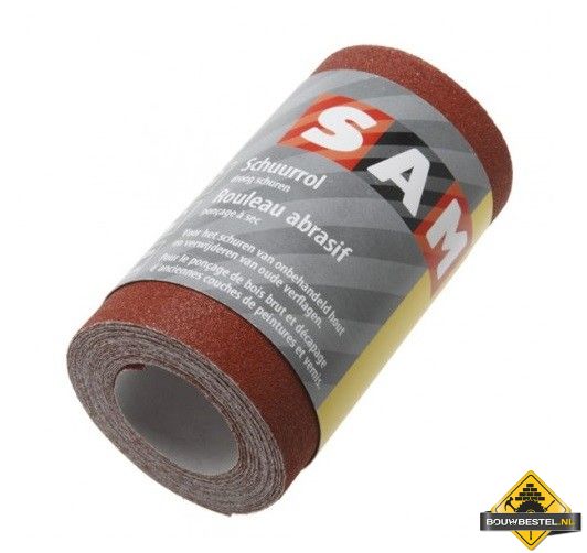 Sam Prof Schuurpapier 120mm 4,5 meter k120