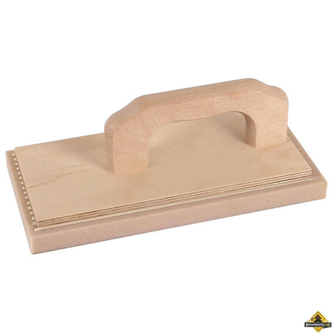 Schuurspons SUPER PROF hout beige 280x140x20 mm
