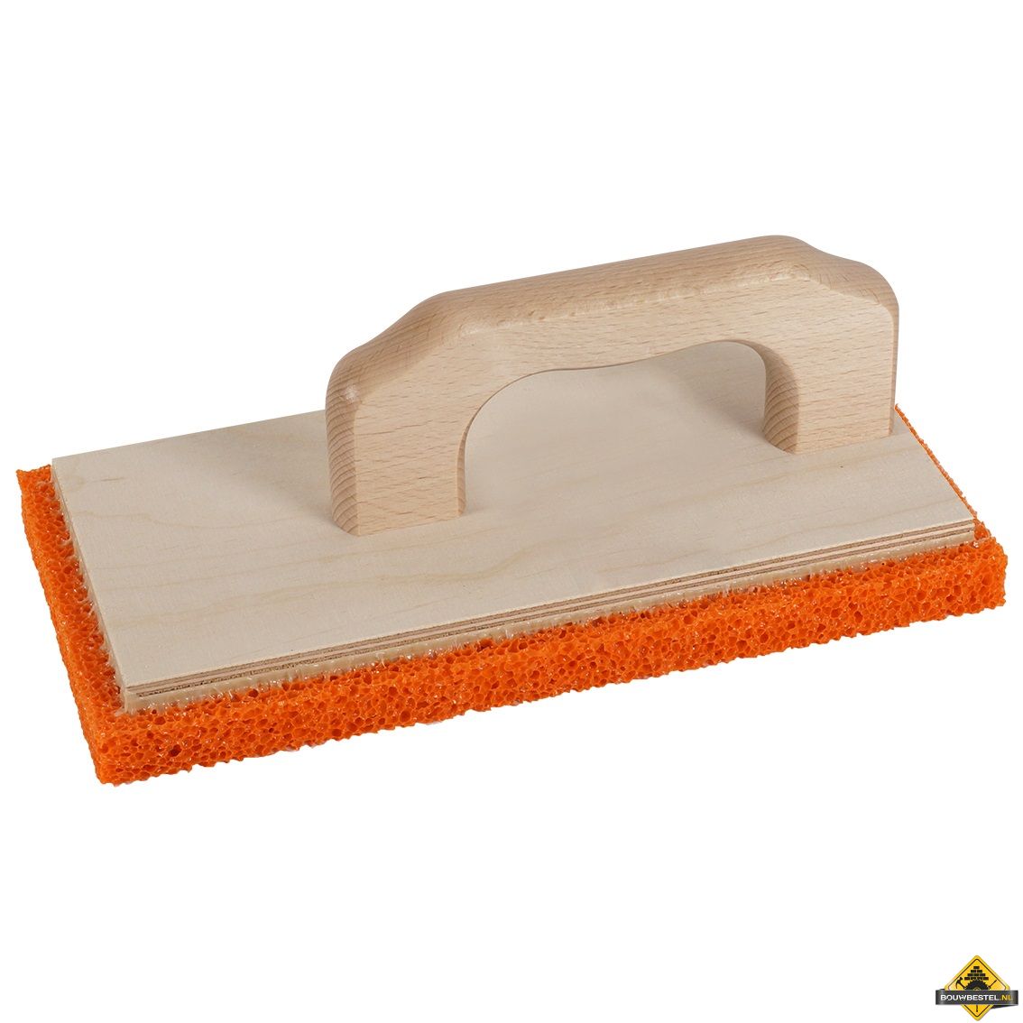 Schuurspons SUPER PROF hout rood grof 280x140x20 mm