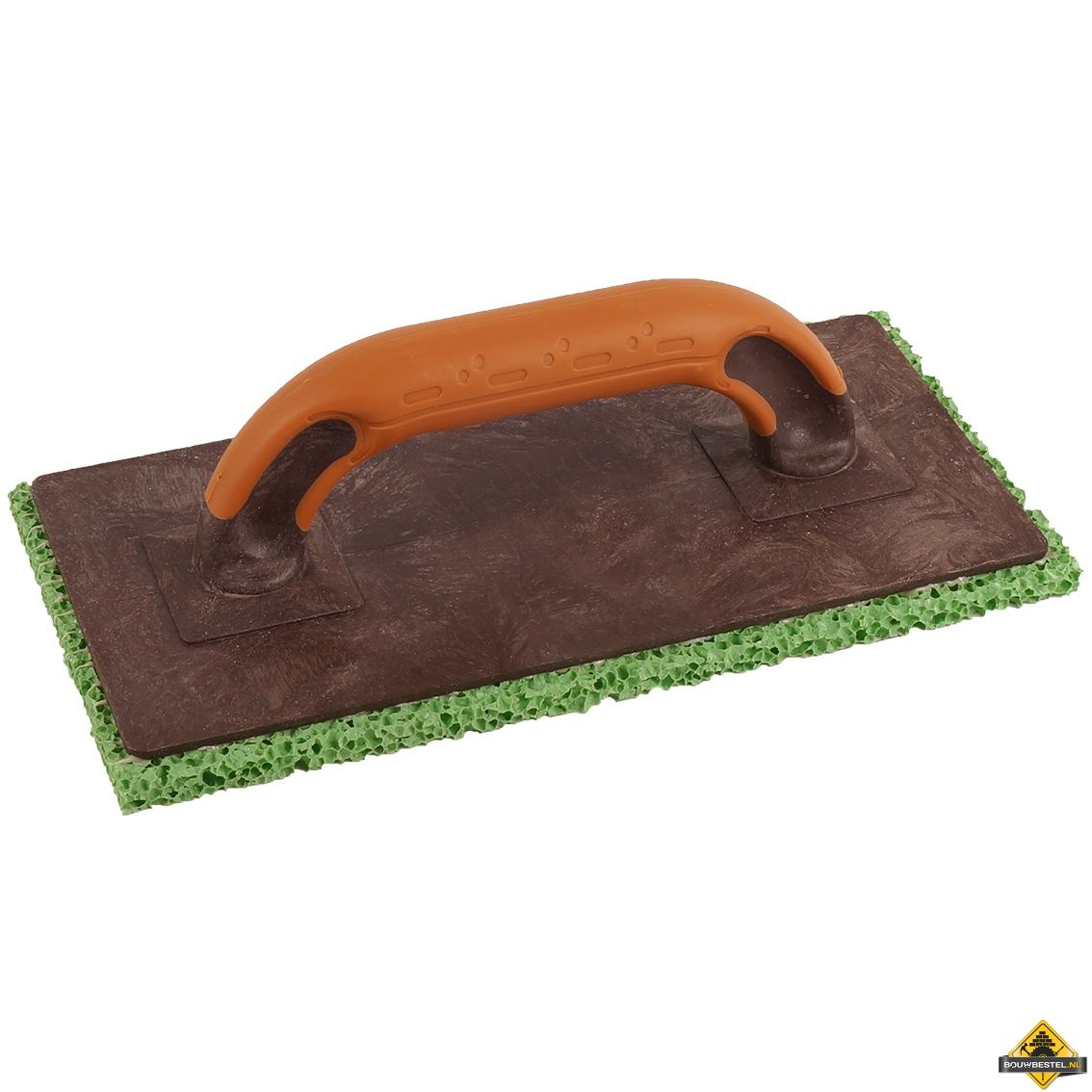 Schuurspons SUPER PROF kunststof groen middelgrof 280x140x10 mm SUPERSOFT greep