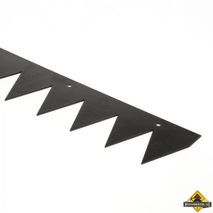 SecuMax Anti-klimstrip 1000x2x85xmm Staal Recht