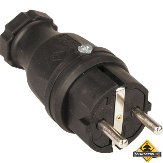 Sirox volrubber stekker