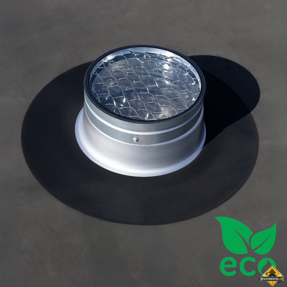 Solatube diameter 35cm Cradle Eco plat dak buitenzijde