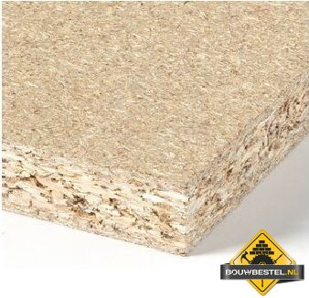 Spaanplaat 12mm 250 x 125 cm