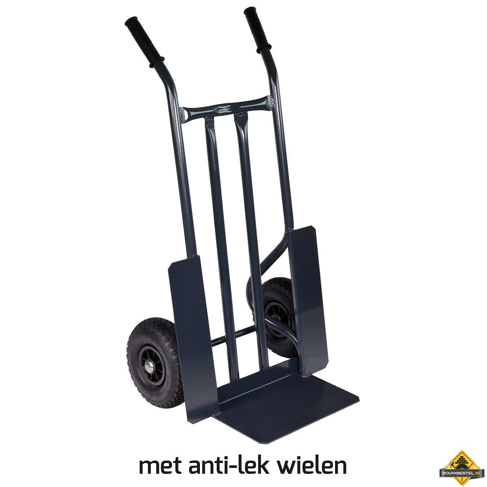 Steekwagen Pro 300 kg softwiel (anti-lek band) - NL-fabricaat