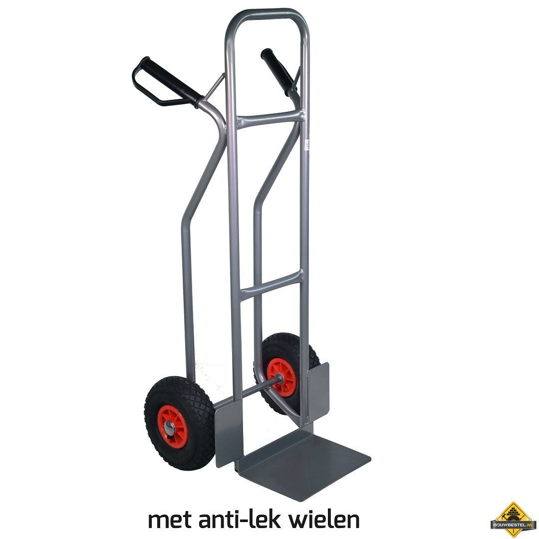 Steekkar / krattenwagen TK200 250 kg softwiel - NL-fabricaat