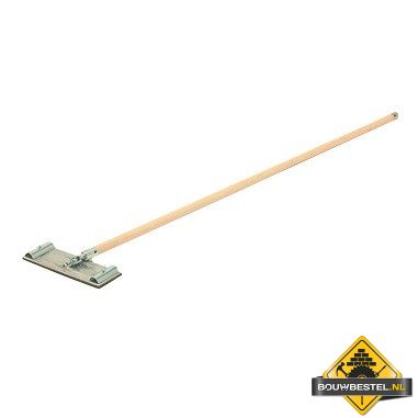Steelslijper SUPER PROF met steel 120 cm voor schuurgaas 240x90 mm