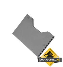 Stootvoeg ventilatierooster betonsteen-/ maasformaat grijs