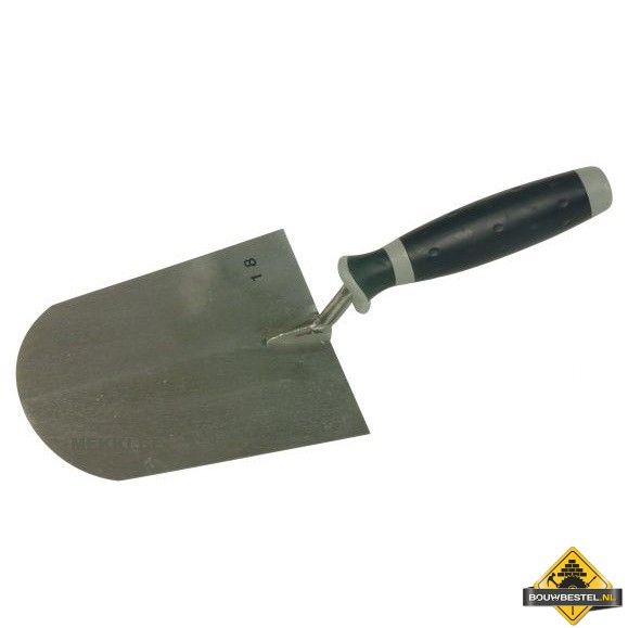 Stukadoorstroffel SUPER PROF rond 180 mm SUPERSOFT-greep RVS