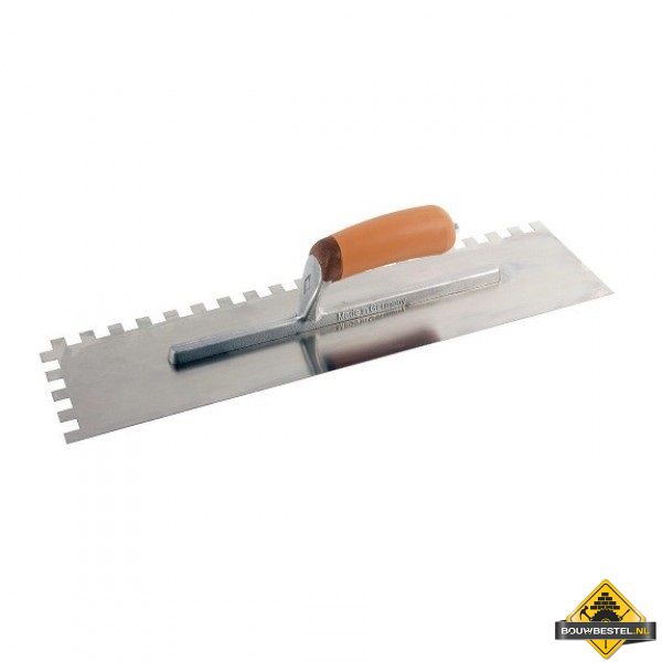 Lijmspaan SUPER PROF 480x120 mm RVS. 15x15 mm SOFT