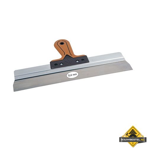 Spackmes SUPER PROF aluminium 170 mm RVS met SUPERSOFT-handgreep