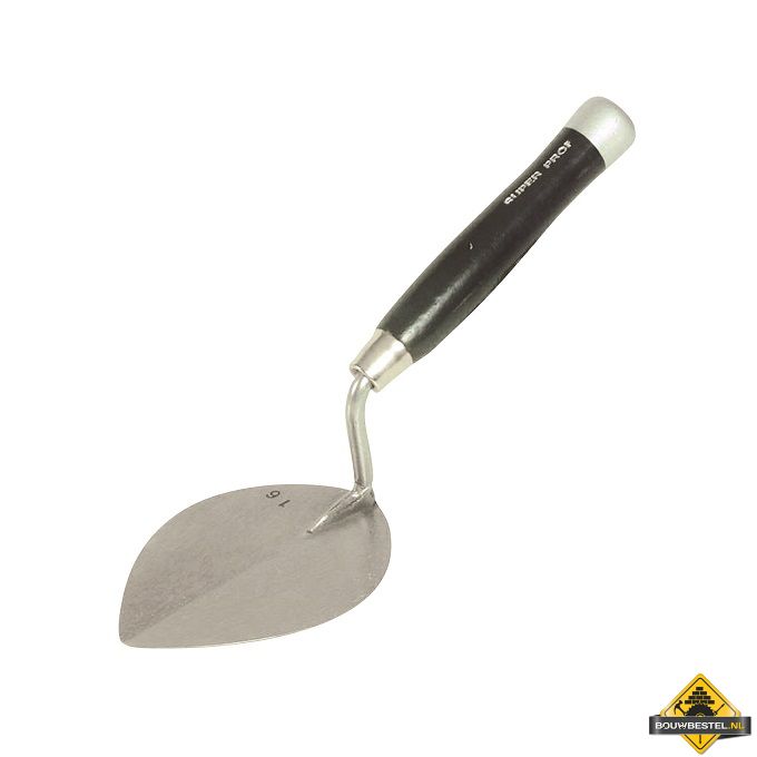 Tegeltroffel SUPER PROF 160 mm Roestvrij staal