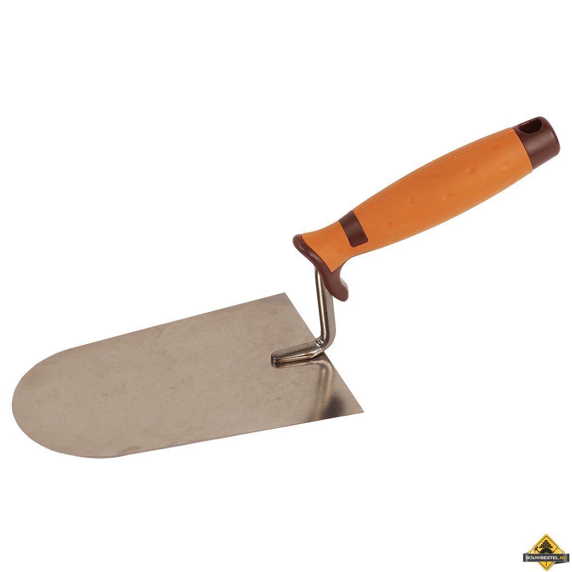 Stukadoorstroffel SUPER PROF ECO rond 180 mm RVS met SUPERSOFT greep