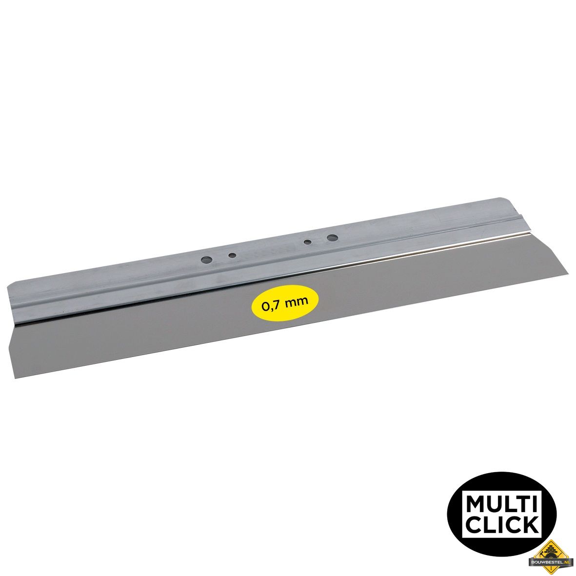 Super Prof Multi Click wand-/vloerschraperblad aluminium - 0,7 mm