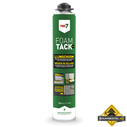 Tec7 FoamTack PRO Lijmschuim - Aerosol 750 ml