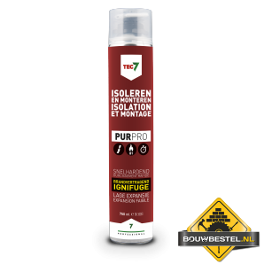 Tec7 PUR PurSchuim Pro Pistoolschuim - 750 ml