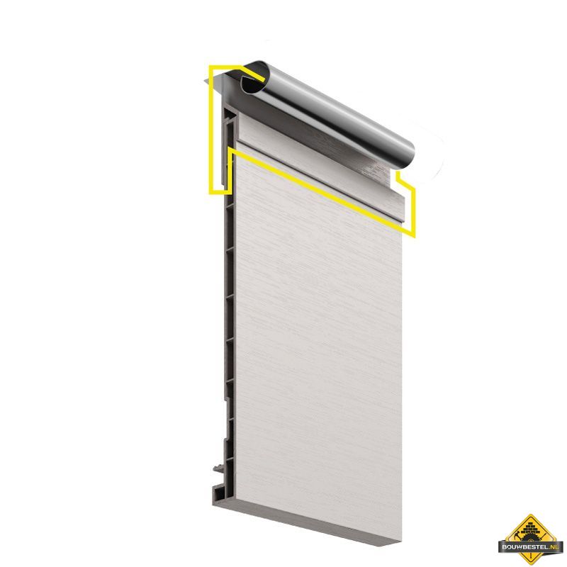 Trim/kraal aansluitprofiel 10mm Keralit dakrand 600cm (bestelnr. 2843)