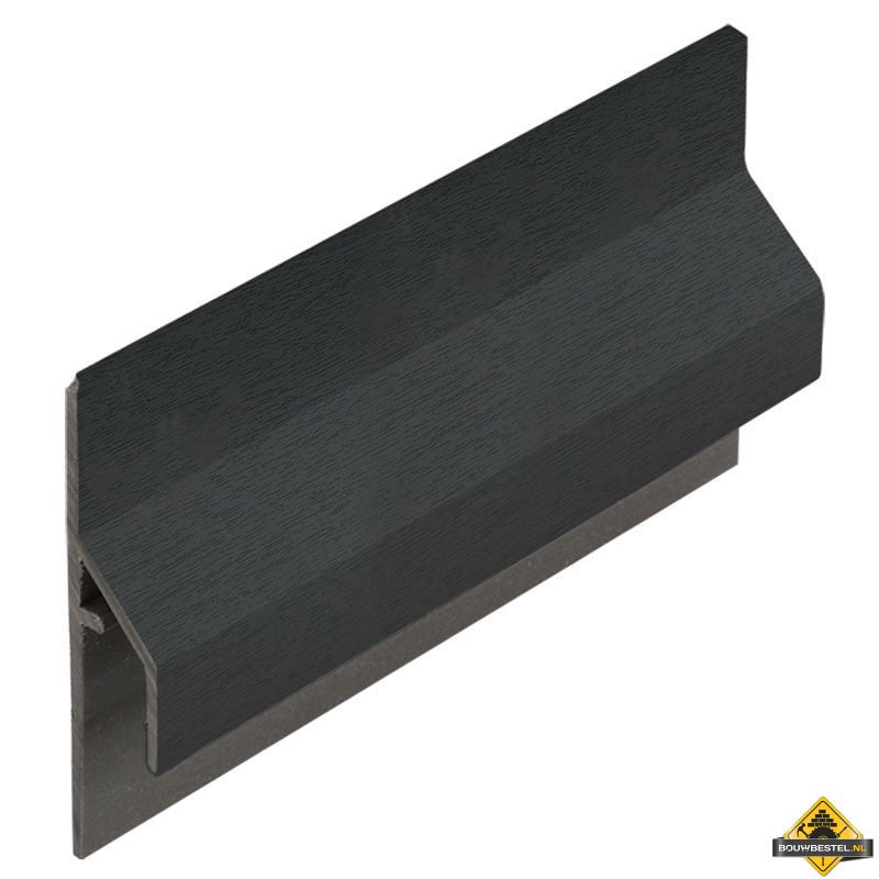 Trim/kraal aansluitprofiel 10mm Keralit dakrand Antraciet - Classic (bestelnr. 2843)