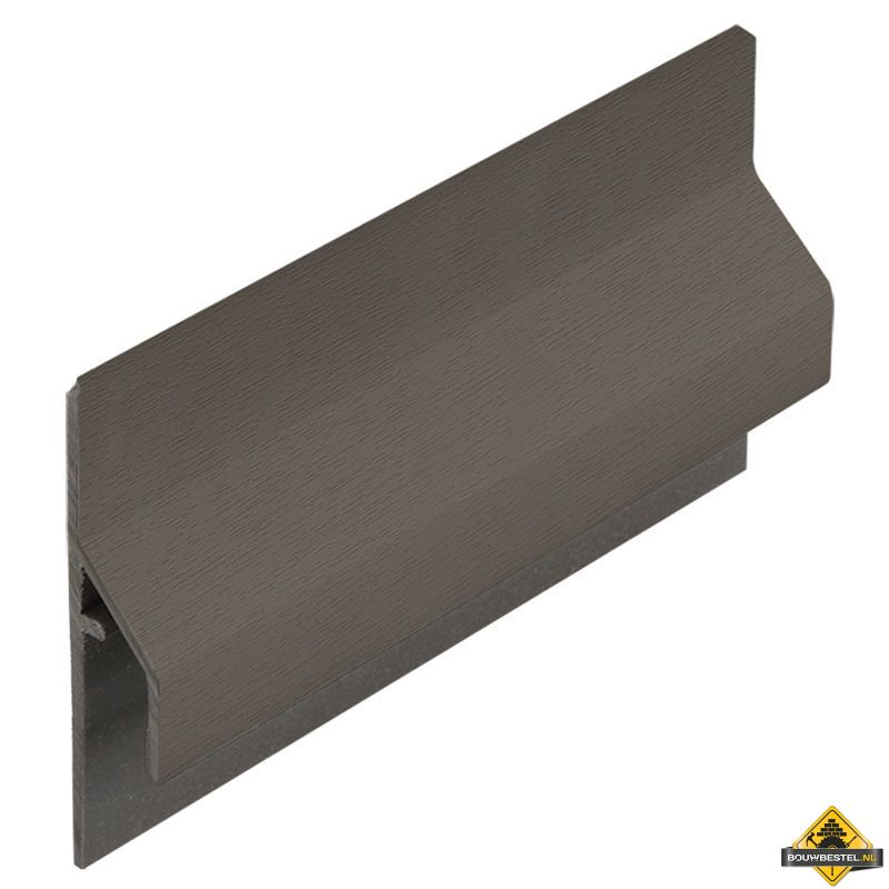 Trim/kraal aansluitprofiel 10mm Keralit dakrand Monumentengroen - Classic (bestelnr. 2843)