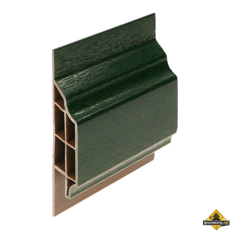 Trim/kraal sierlijst klassiek Donkergroen - Classic (met houtnerf) 600 cm