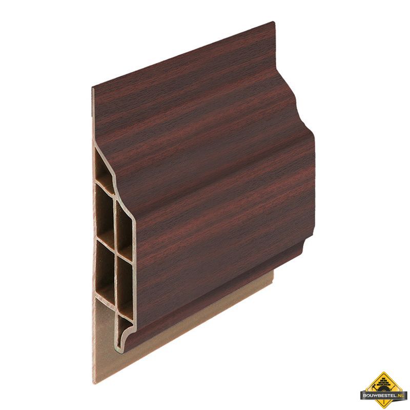 Trim/kraal sierlijst klassiek Mahonie - Classic (met houtnerf) 600 cm