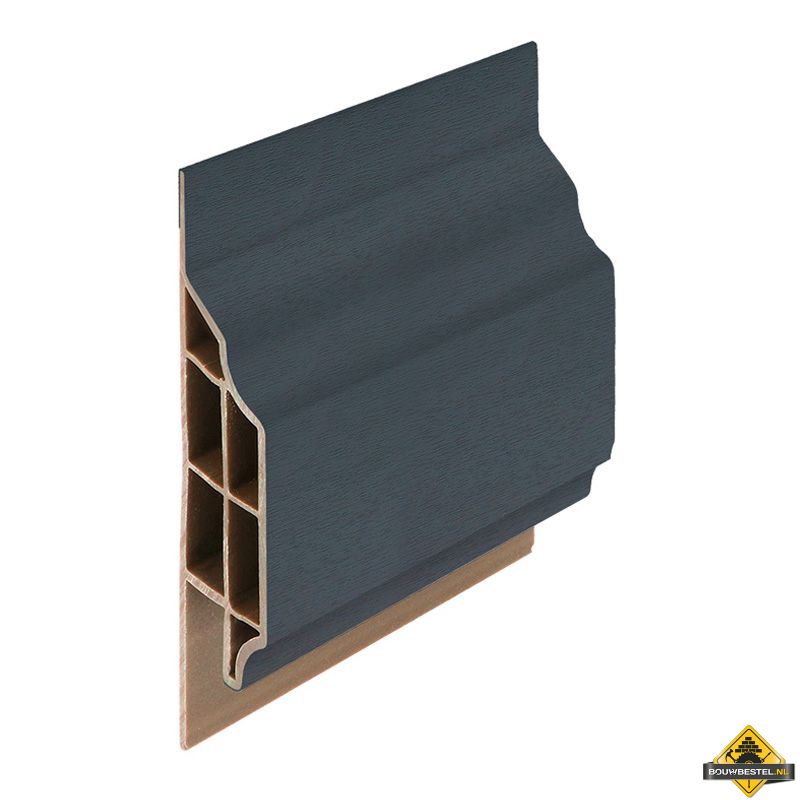 Trim/kraal sierlijst klassiek Monumentenblauw - Classic (met houtnerf) 600 cm
