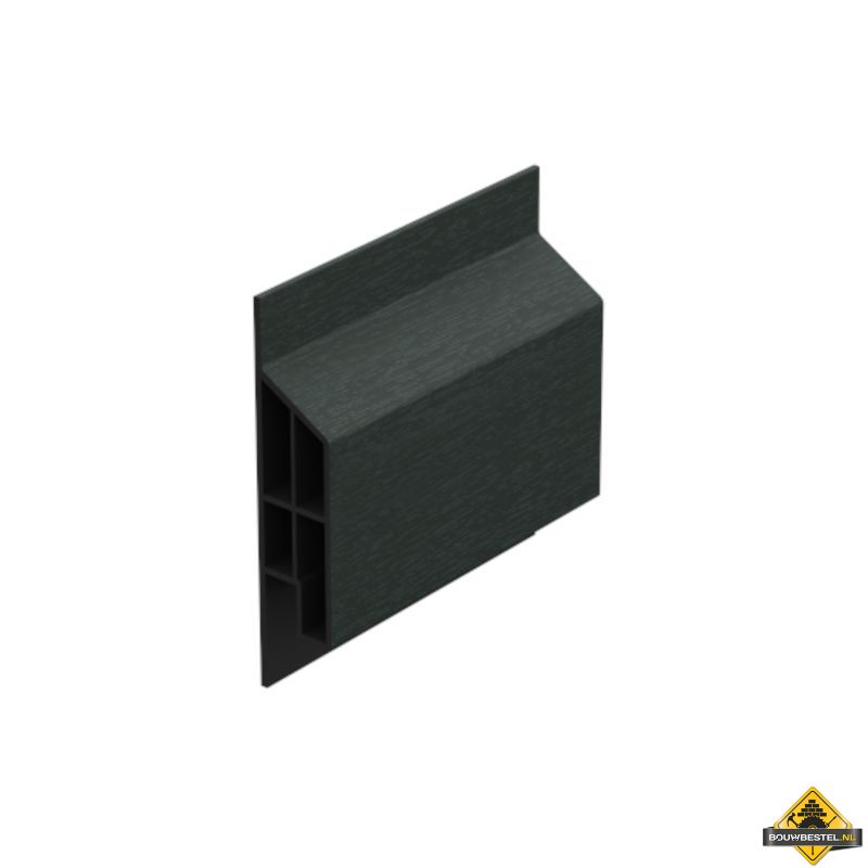 Trim/kraal sierlijst modern Donkergroen - Classic (met houtnerf) 600 cm
