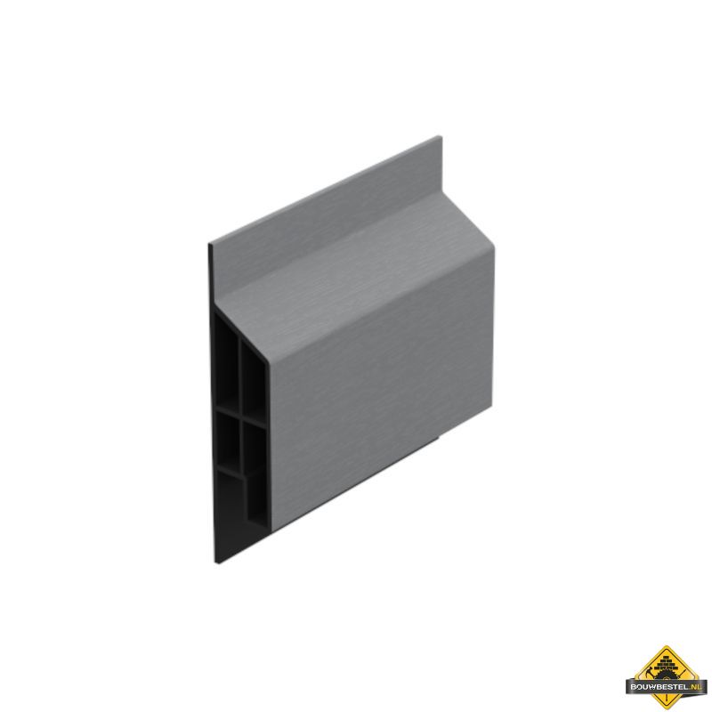 Trim/kraal sierlijst modern Grijs - Classic (met houtnerf) 600 cm