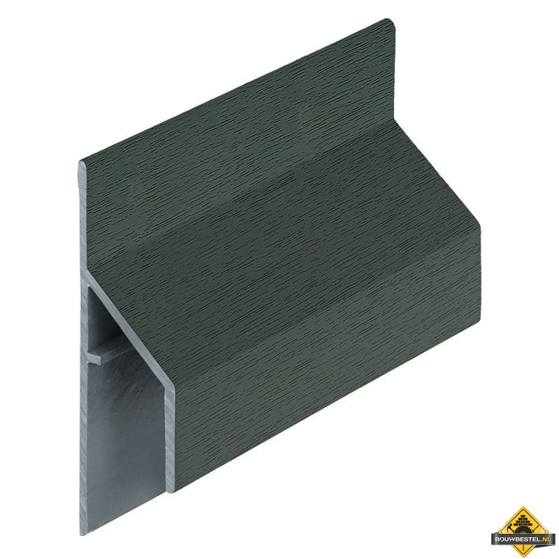 Trim/kraal aansluitprofiel 17mm Keralit Donkergroen - Classic (bestelnr. 2810)