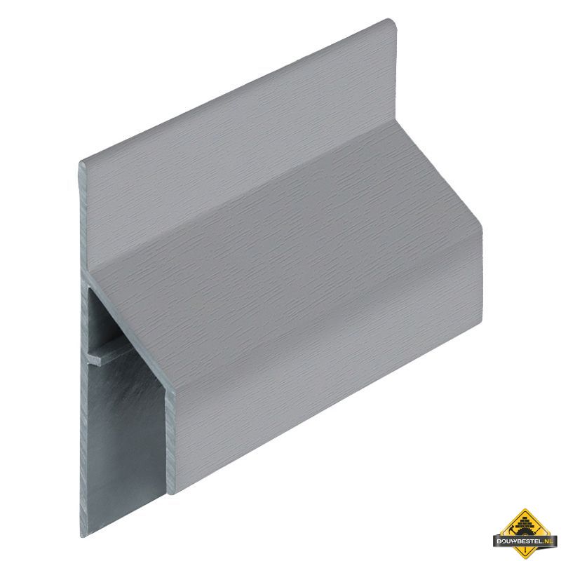 Trim/kraal aansluitprofiel 17mm Keralit Grijs - Classic (bestelnr. 2810)