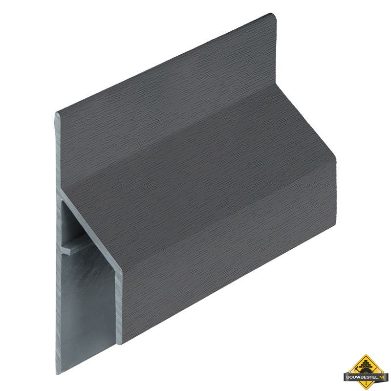 Trim/kraal aansluitprofiel 17mm Keralit Kwartsgrijs - Classic (bestelnr. 2810)